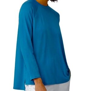 Eileen Fisher High Low Jersey Top